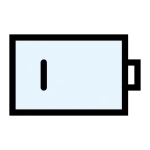 Battery One SVG Icon